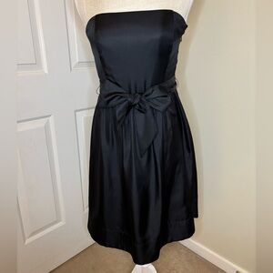 White House Black Market Classic Silk Strapless Dress - size 4